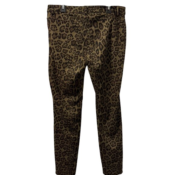 Adore Leopard Print Skinny Pants Sz Small Stretch Pants. NWT - Picture 12 of 12